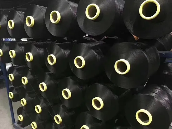 Nylon FDY DDB 70D/24F Textile Raw Material Dope Dyed Black Yarn For Garment 